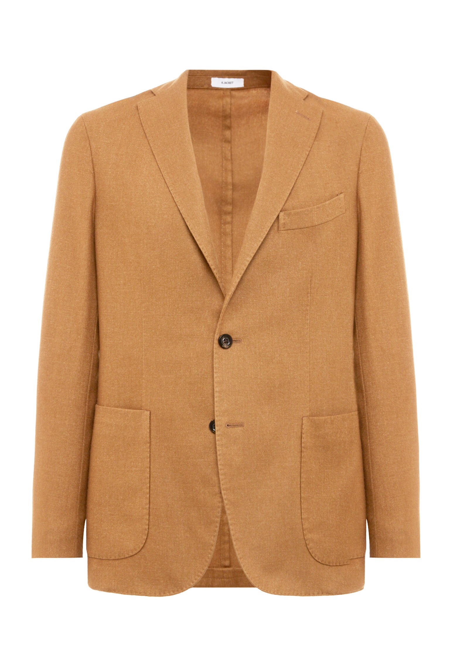 Wool K-Jacket in Dark beige: Luxury Italian Last Chance for Men | Boglioli®