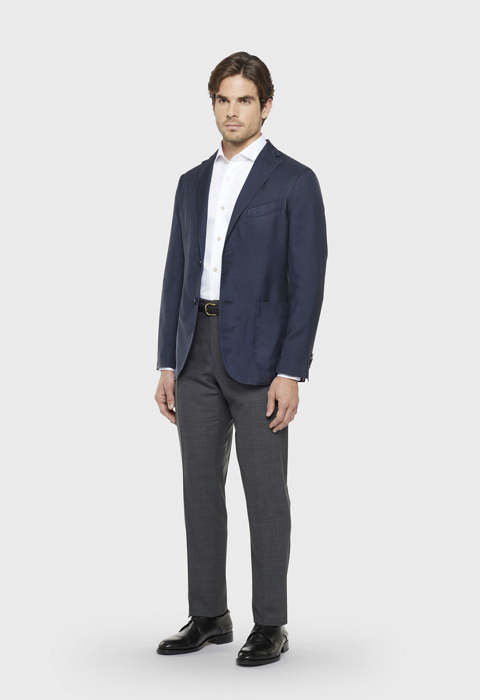 Gianni Cortese Tan Geometric Pattern 100% Wool Trousers - Men's 36X30 | eBay