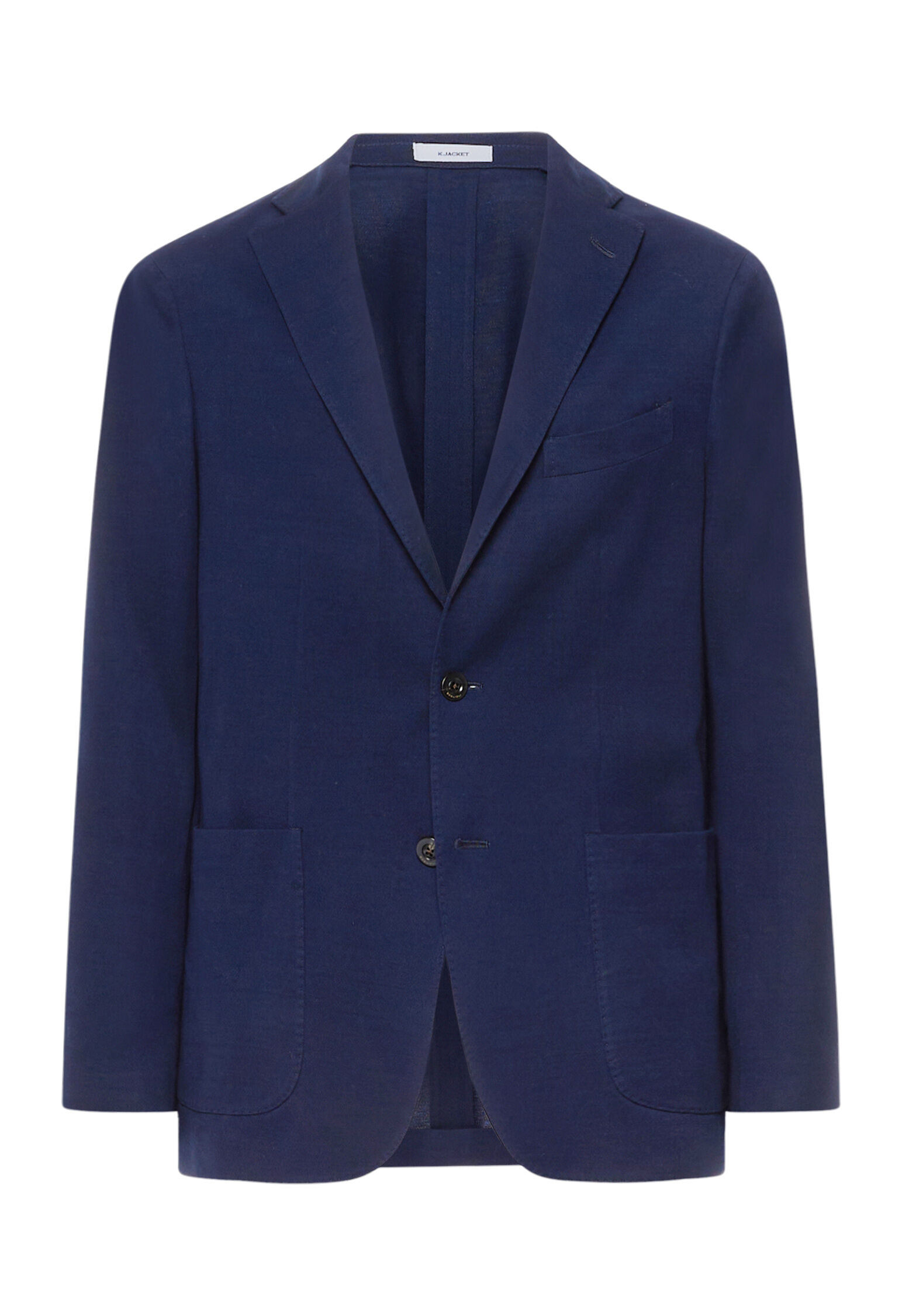 Dark blue 100% cotton jersey K-Jacket