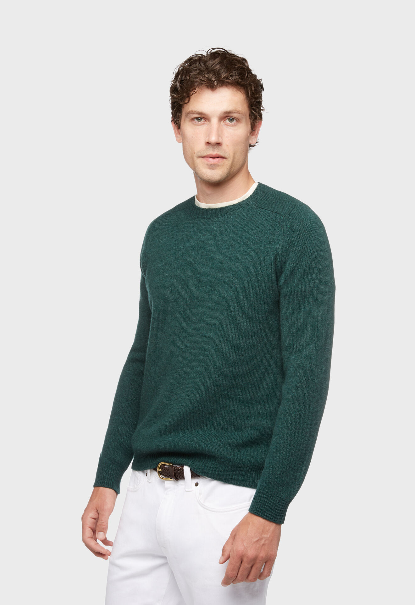 Pure Cashmere Crewneck Sweater