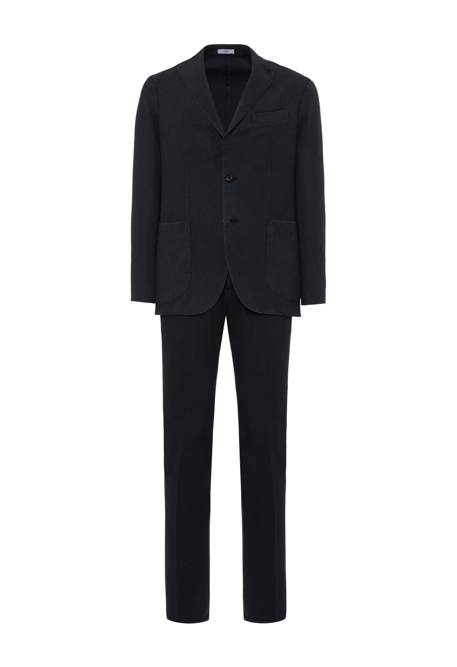 Boglioli Dark Blue 100% High Performance Virgin Wool K-jacket Suit